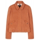 Blouson suède Orange court W2R 401JL P31132 18 Paul Smith Femme