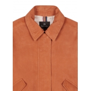 Blouson suède Orange court W2R 401JL P31132 18 Paul Smith Femme