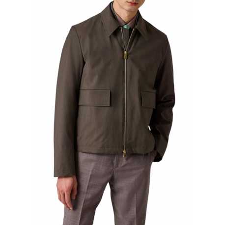 Blouson Brun Loropiana stormsytème poches rabats M1R 031Z N00041 75 Paul Smith