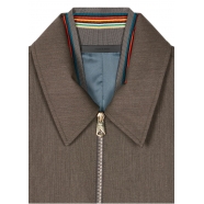 Blouson Brun Loropiana stormsytème poches rabats M1R 031Z N00041 75 Paul Smith