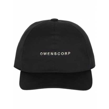 Casquette Noir Logo Baseball Cap Rick Owens Femme RP01E 0600 TEEM7 0908