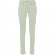 Jeans slim Vert Menthe coton stretch PJ85I 124 Elisabetta Franchi