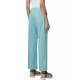 Pantalon worker toile coton lèger Turquoise W2R 348T P30368 44 Paul Smith Femme