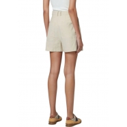 Bermudas lin coton beige rayé blanc Paul Smith Femme W2R 317T P31282 11 Strasbourg Boutique Online Mode 