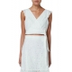 Top wrap court broderies anglaises blanc Paul Smith Femme W2R 367M P31289 01 Strasbourg Boutique Online Mode 