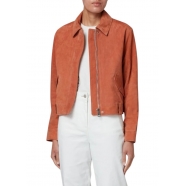 Blouson suède Orange court W2R 401JL P31132 18 Paul Smith Femme