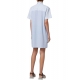 Robe rayée blanc bleu seersucker Paul Smith Femme W2R 650D P31294 41 Strasbourg Boutique Online Mode 