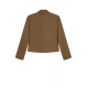 Veste courte lin Camel Brodée Cachemire noir Paul Smith Femme W1R 399JE P01467 64A boutique Strasbourg vêtement mode